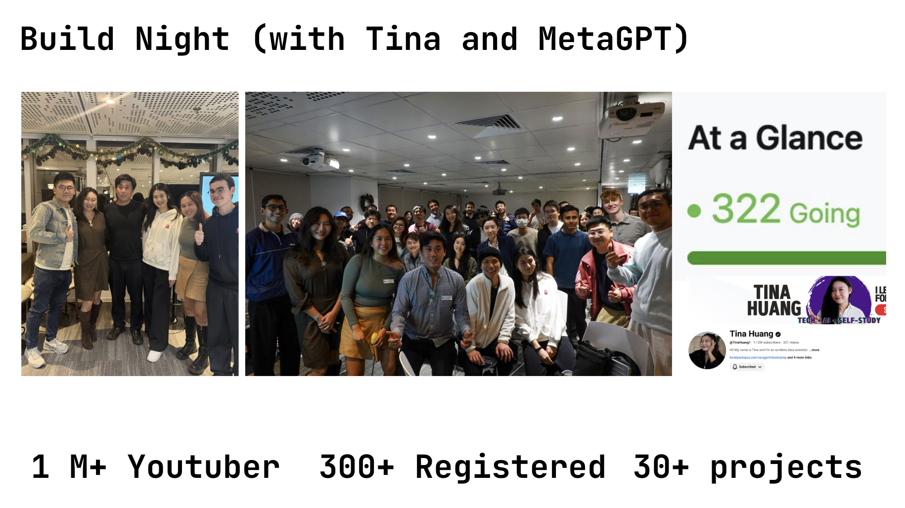 Build Day with Tina Huang and MetaGPT