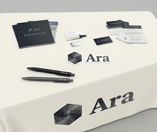 Ara branded swag